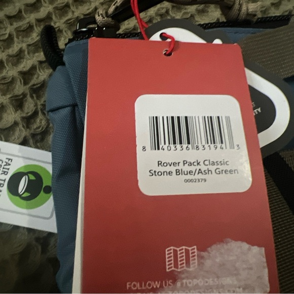 Topo Rover Pack Backpack Classic Stone Blue/Ash Green - Picture 5 of 5